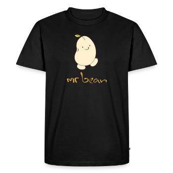 M. BEAN 38 F - T-shirt Premium bio Homme - noir - Devant - Nico (187cm)