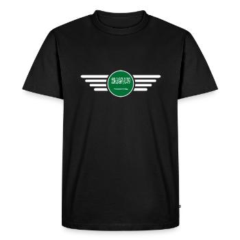 Saudi Arabia Desert Magic Style Design T-Shirt - Men's Premium Organic T-Shirt - black - Front - Nico (187cm)