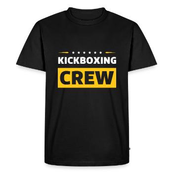 Kickboxing Crew - Men's Premium Organic T-Shirt - black - Front - Nico (187cm)