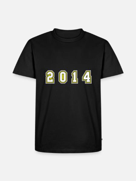 Numéro de l’année 2014 - T-shirt Premium bio Homme - noir