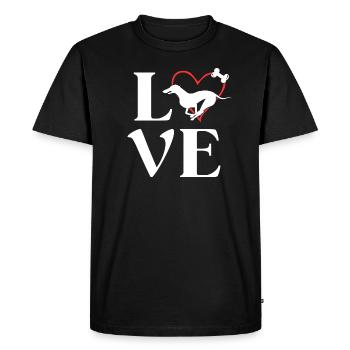 Whippet Gifts Love Dogs Tshirts For Women Dog Mama - Men's Premium Organic T-Shirt - black - Front - Nico (187cm)