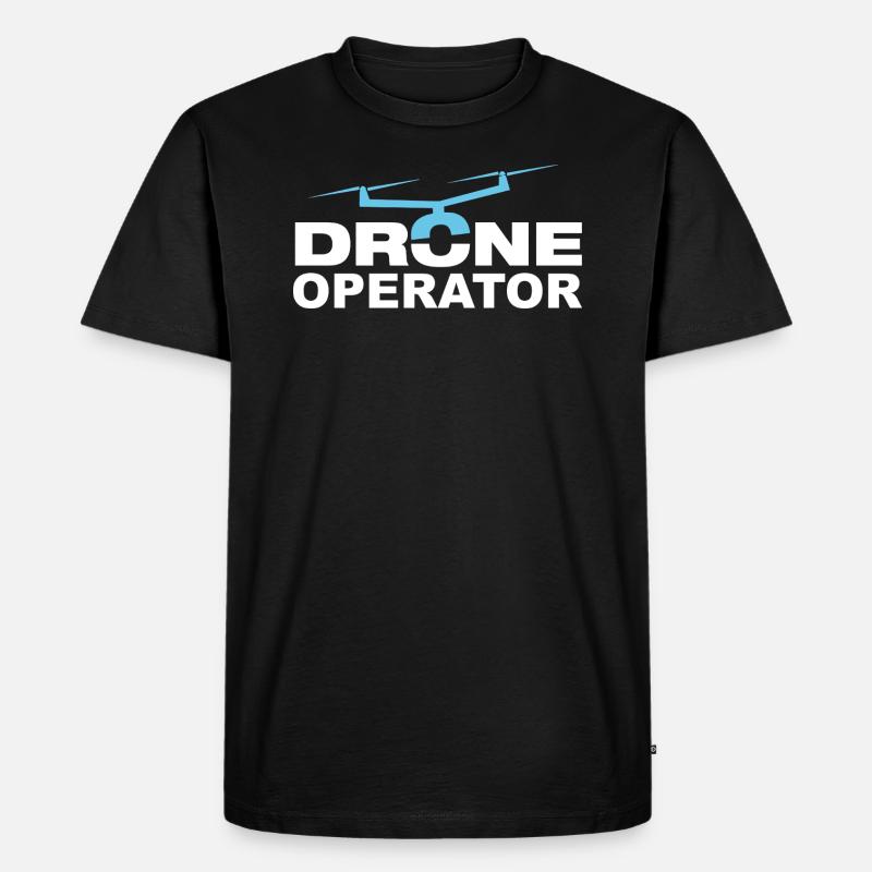 Drone Operator - Men's Premium Organic T-Shirt - black