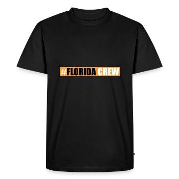 Équipage de Floride - T-shirt Premium bio Homme - noir - Devant - Nico (187cm)