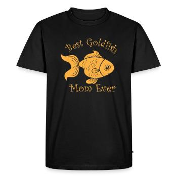 Goldfish Mom Aquaristics Hobby Goldfish Squad - Men's Premium Organic T-Shirt - black - Front - Nico (187cm)
