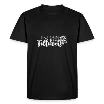 Wildflowers - T-shirt Premium bio Homme - noir - Devant - Nico (187cm)