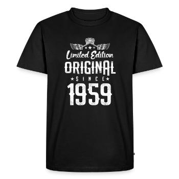 Édition limitée 1959 - T-shirt Premium bio Homme - noir - Devant - Nico (187cm)