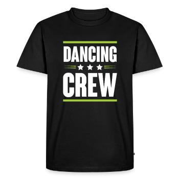 Dancing Crew - Men's Premium Organic T-Shirt - black - Front - Nico (187cm)