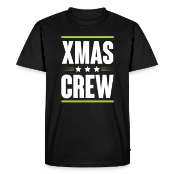 L’équipage de Xma - T-shirt Premium bio Homme - noir - Devant - Nico (187cm)