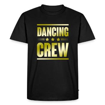Dancing Crew - Men's Premium Organic T-Shirt - black - Front - Nico (187cm)