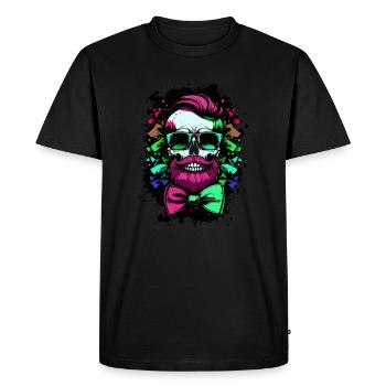 JGA Crew Skeleton Bachelor Bachelor Stag Party - T-shirt Premium bio Homme - noir - Devant - Nico (187cm)