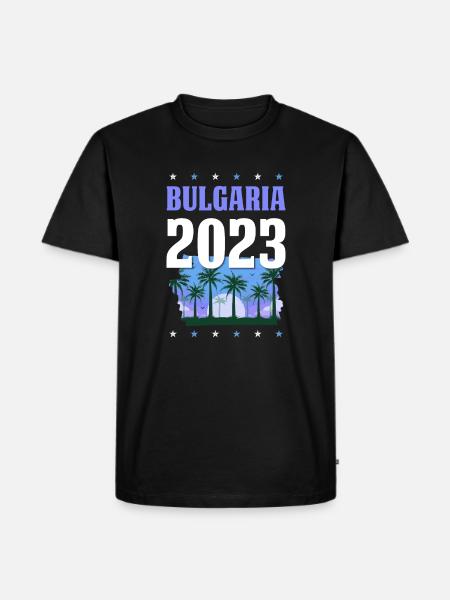 Bulgaria 2023 - Men's Premium Organic T-Shirt - black