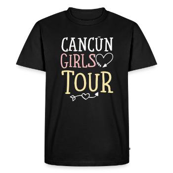 Cancun Girls Tour - T-shirt Premium bio Homme - noir - Devant - Nico (187cm)