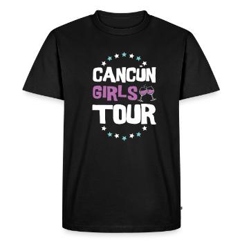 Cancun Girls Tour - T-shirt Premium bio Homme - noir - Devant - Nico (187cm)