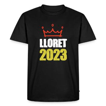 Lloret De Mar 2023 - T-shirt Premium bio Homme - noir - Devant - Nico (187cm)
