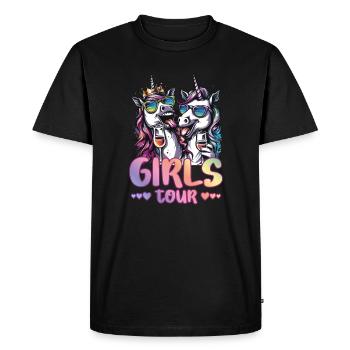 Girls Tour Girls Holiday Girls Night Out - T-shirt Premium bio Homme - noir - Devant - Nico (187cm)