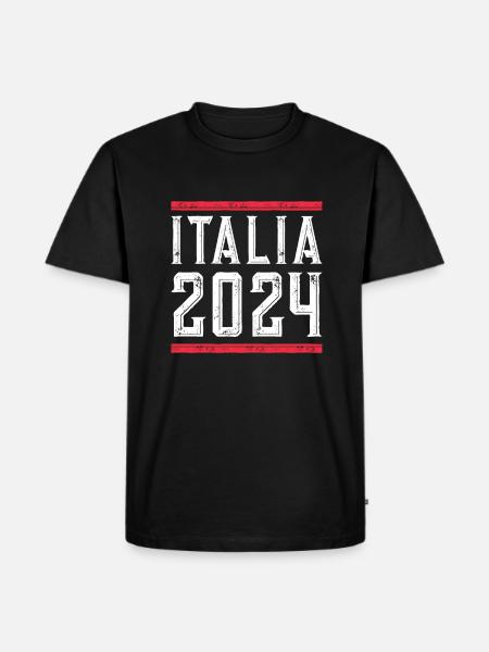 Italia 2024 Holidays - Men's Premium Organic T-Shirt - black