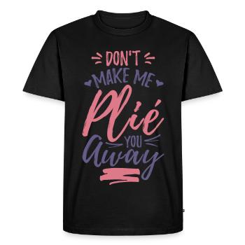Lustiger Ballett Witz - Männer Premium Bio T-Shirt - Schwarz - Vorne - Nico (187cm)