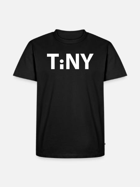Tiny - Men's Premium Organic T-Shirt - black