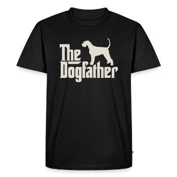 Le Dogfather - Schnauzer géant Schnauzer - T-shirt Premium bio Homme - noir - Devant - Nico (187cm)