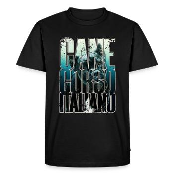 Cane Corso Italiano - T-shirt Premium bio Homme - noir - Devant - Nico (187cm)