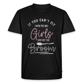 Sorcière Halloween Wicca - T-shirt Premium bio Homme - noir - Devant - Nico (187cm)