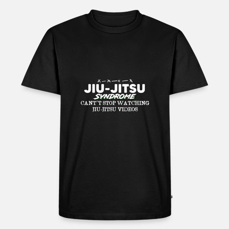 Ju-Jitsu - Männer Premium Bio T-Shirt - Schwarz