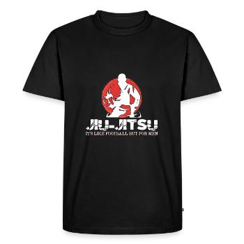 Ju-Jitsu - T-shirt Premium bio Homme - noir - Devant - Nico (187cm)