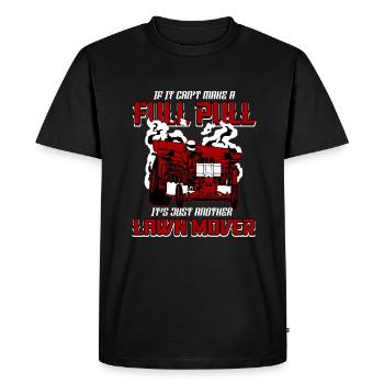 Tracteur tirant la puissance pleine traction cadeau de sport automobile - T-shirt Premium bio Homme - noir - Devant - Nico (187cm)