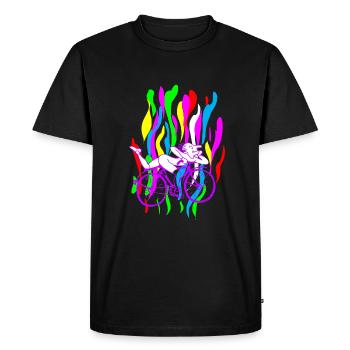 Lsd Drug Acid Hallucinogen Albert Hofman Gift Idea - Men's Premium Organic T-Shirt - black - Front - Nico (187cm)