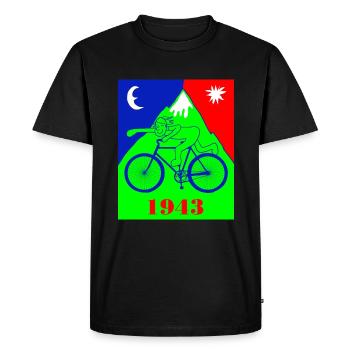 Lsd Drug Acid Hallucinogen Albert Hofman Gift Idea - Men's Premium Organic T-Shirt - black - Front - Nico (187cm)