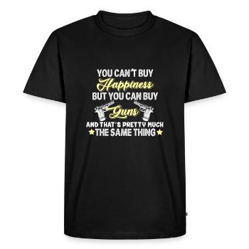 Shooting Shoot Shot Shooter Bullet Crossfire Gift - Men's Premium Organic T-Shirt - black - Front - Nico (187cm)