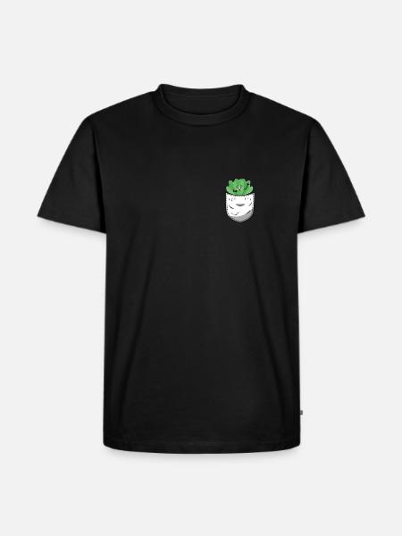 Lettuce Shirt Bag - Men's Premium Organic T-Shirt - black