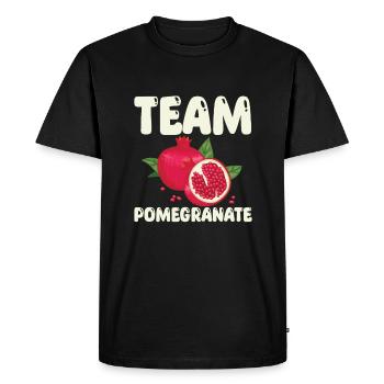 Équipe Grenade - T-shirt Premium bio Homme - noir - Devant - Nico (187cm)
