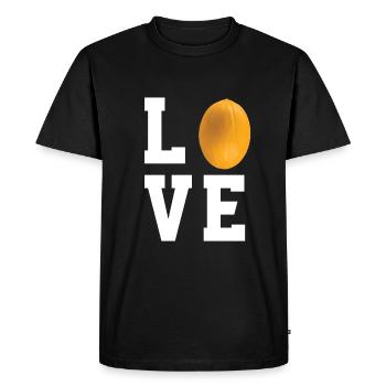 I love honeydew melons - Men's Premium Organic T-Shirt - black - Front - Nico (187cm)