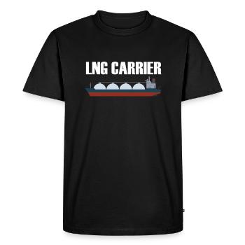 LNG Carrier - Men's Premium Organic T-Shirt - black - Front - Nico (187cm)