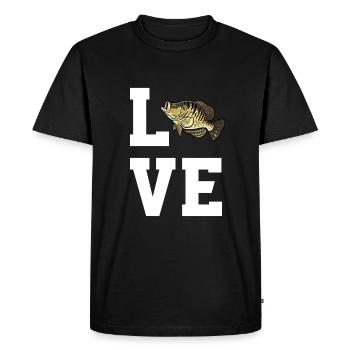 Cher Crappie Fishing - T-shirt Premium bio Homme - noir - Devant - Nico (187cm)
