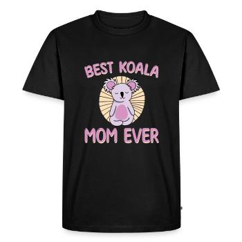 Le meilleur Koala Mama Jamais Aimé - T-shirt Premium bio Homme - noir - Devant - Nico (187cm)
