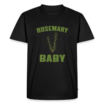 Rosemary Baby - Men's Premium Organic T-Shirt - black - Front - Nico (187cm)