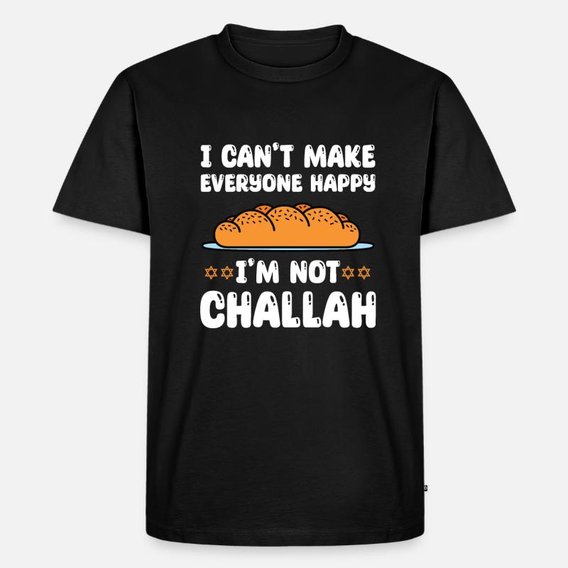 Challa - Männer Premium Bio T-Shirt - Schwarz