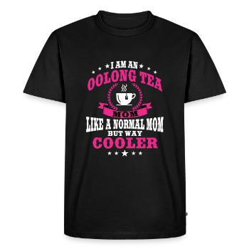 Super Oolong Tea Mama pour la fête des mères - T-shirt Premium bio Homme - noir - Devant - Nico (187cm)