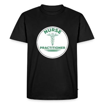 Advanced Practice Nurse - Men's Premium Organic T-Shirt - black - Front - Nico (187cm)