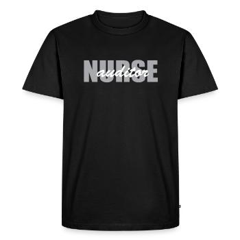 Nursing Assessor Outfit Clinical Auditor - Men's Premium Organic T-Shirt - black - Front - Nico (187cm)