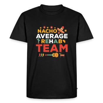 Nacho Average Rehab Team Mexican Fiesta - T-shirt Premium bio Homme - noir - Devant - Nico (187cm)