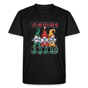 Trauma Squad Gnomes Soins infirmiers d’urgence - T-shirt Premium bio Homme - noir - Devant - Nico (187cm)