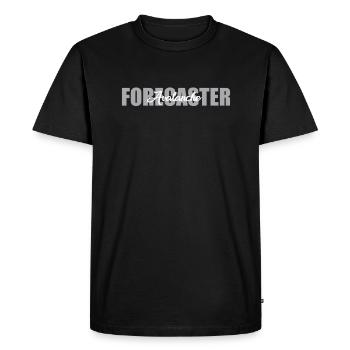 Prévisionnistes d’avalanches - T-shirt Premium bio Homme - noir - Devant - Nico (187cm)