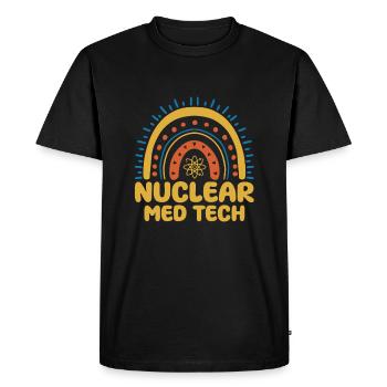 Nuclear Medicine Technologist Design - Men's Premium Organic T-Shirt - black - Front - Nico (187cm)