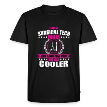 Programmes d’assistants techniques chirurgicaux Chi - T-shirt Premium bio Homme - noir - Devant - Nico (187cm)