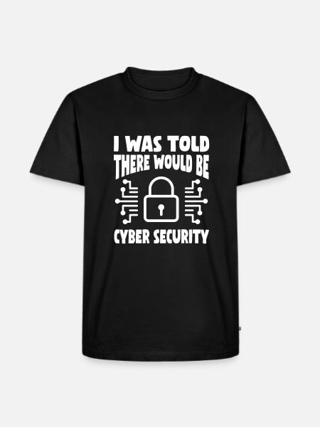 Cyber Best PrCyber Security T-shirt - Men's Premium Organic T-Shirt - black