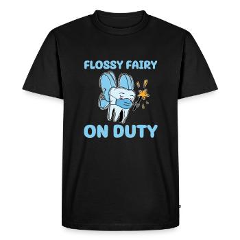 ZaCute Vêtements de dentiste - T-shirt Premium bio Homme - noir - Devant - Nico (187cm)