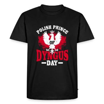 Dyngus Day Bataille d’eau polonaise du lundi de Pâques - T-shirt Premium bio Homme - noir - Devant - Nico (187cm)